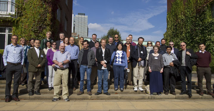 Distance learning cohort of 2014 visiting Birmingham