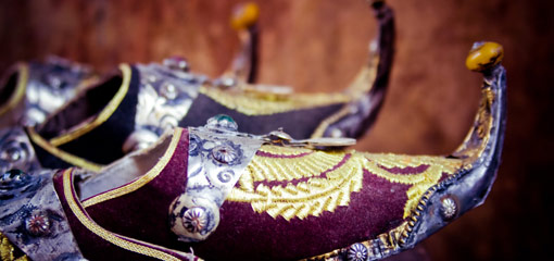 Photograph of ornamental shoes