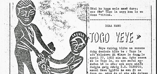 togo africa language togo africa language
