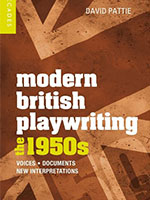 Cover of David Pattie - Modern British Playwriting: the 1950s