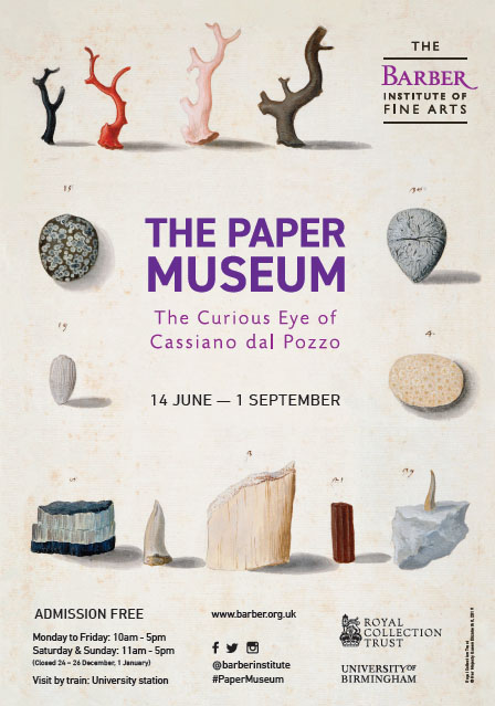 The Paper Museum exhibition flyer