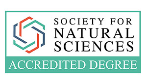 Society for Natural Sciences accredited degree