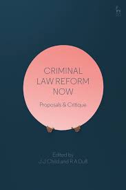 Cover of Criminal Law Reform Now book
