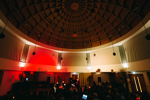 The Dome rehearsal room at the Bramall Music Building