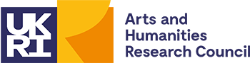 Logo of the Arts and Humanities Research Council, part of UK Research and Innovation