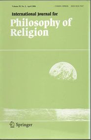 International Journal for Philosophy of Religion