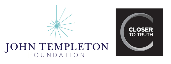 The John Templeton Foundation and Closer to Truth logos side by side