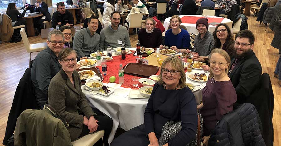 Second Temple Early Career Workshop lunch at the University of Birmingham