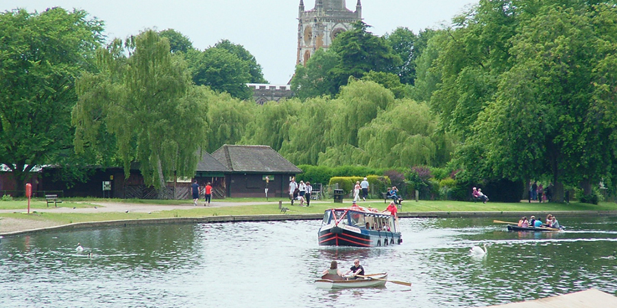 Boats on the River Avon