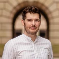 A portrait of Ryan Latimer on the University of Birmingham campus