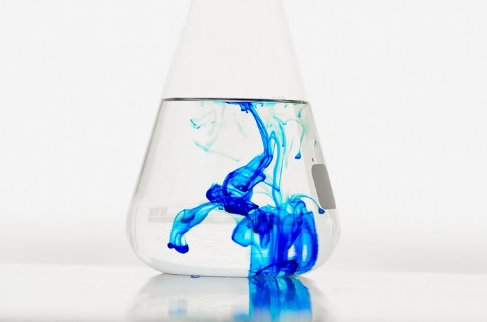 abstract-blue liquid chemical engineering