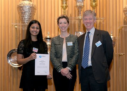 chemical engineering student wins salters prize