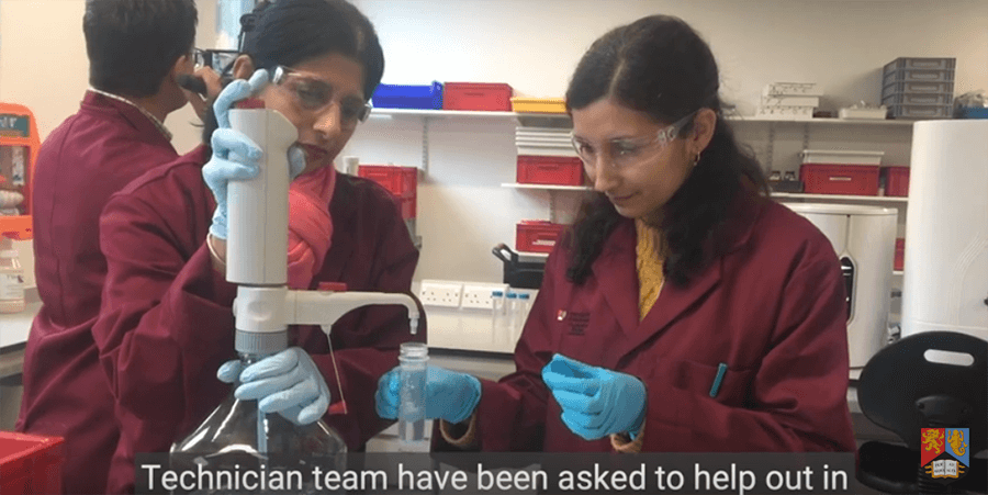 University of Birmingham researchers working on hand sanitiser to protect against COVID-19