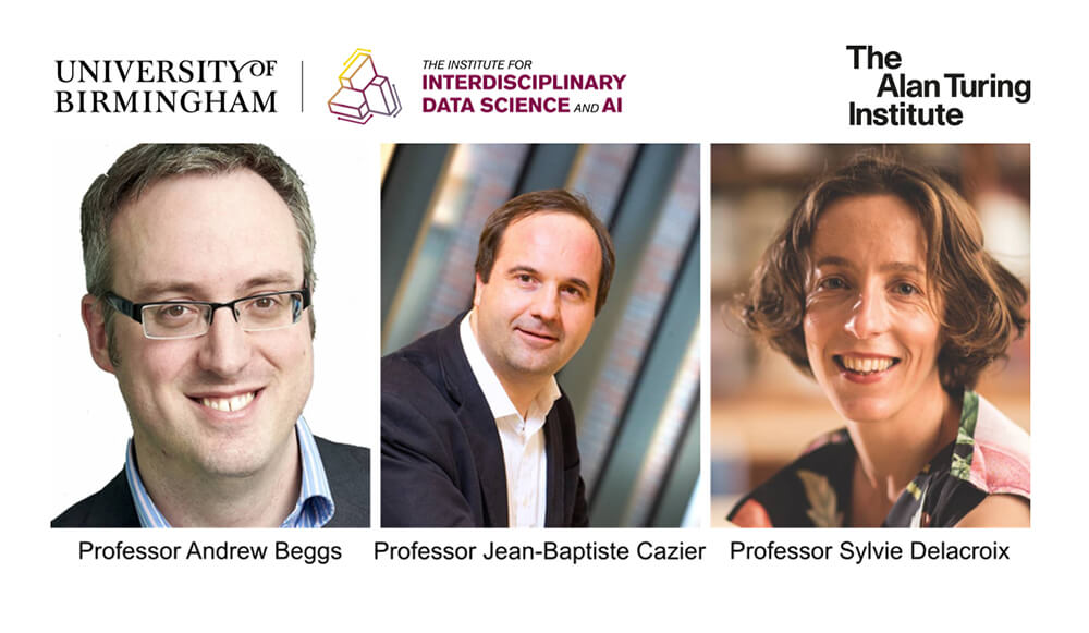 Event flyer for Turing Fellows Showcase, May 2021