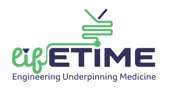 logo with text 'lifetime, engineering underpinning medicine'