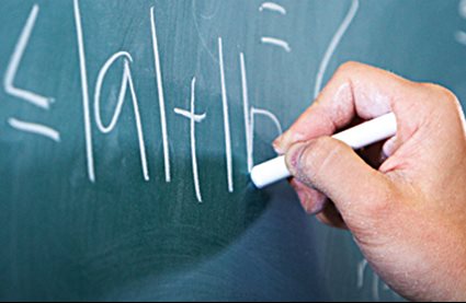 Maths Formula on blackboard