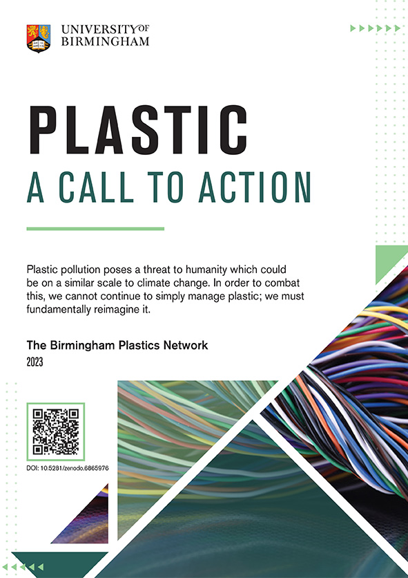 'Plastic: a call to action' report front cover