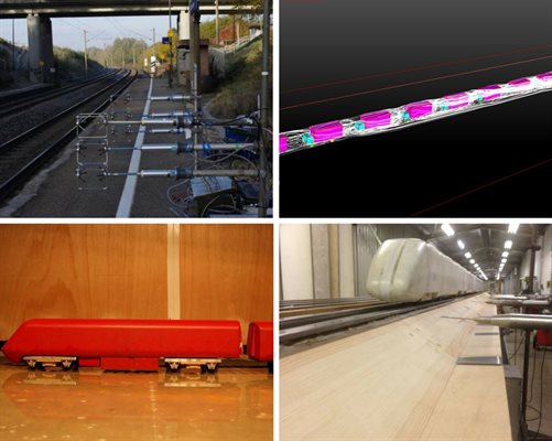 selection of train areodynamics images