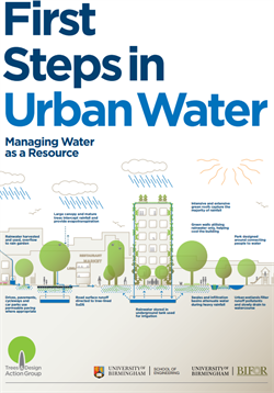 First Steps in Urban Water report. Image credit front cover by Red
