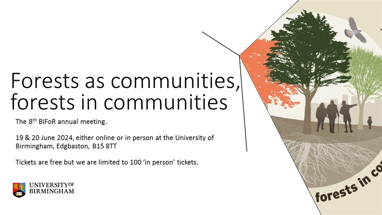 Forests as communities, forests in communities