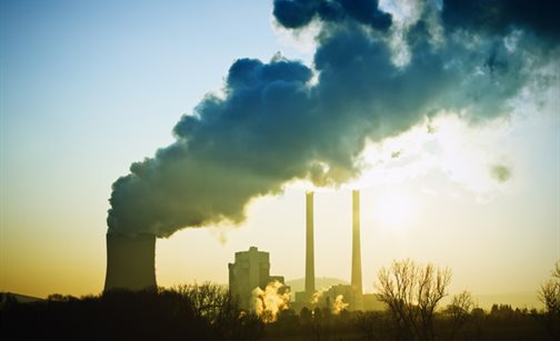 Air pollution caused by industry