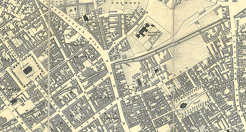 Pigott Smith map of Birmingham 1820s