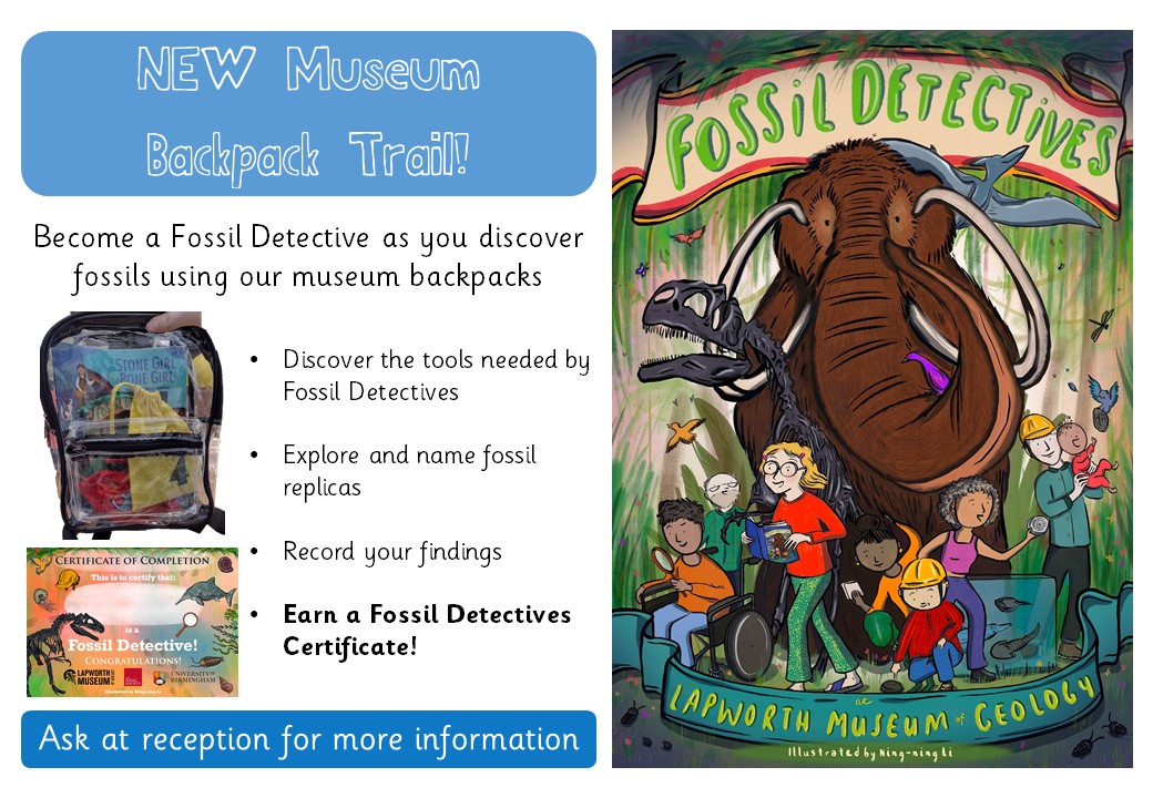 Museum Backpack Advert Poster