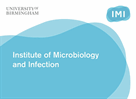 Institute of Microbiology and Infection