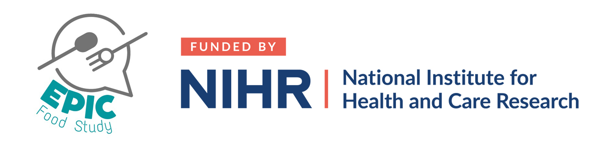 EPIC study and NIHR logos