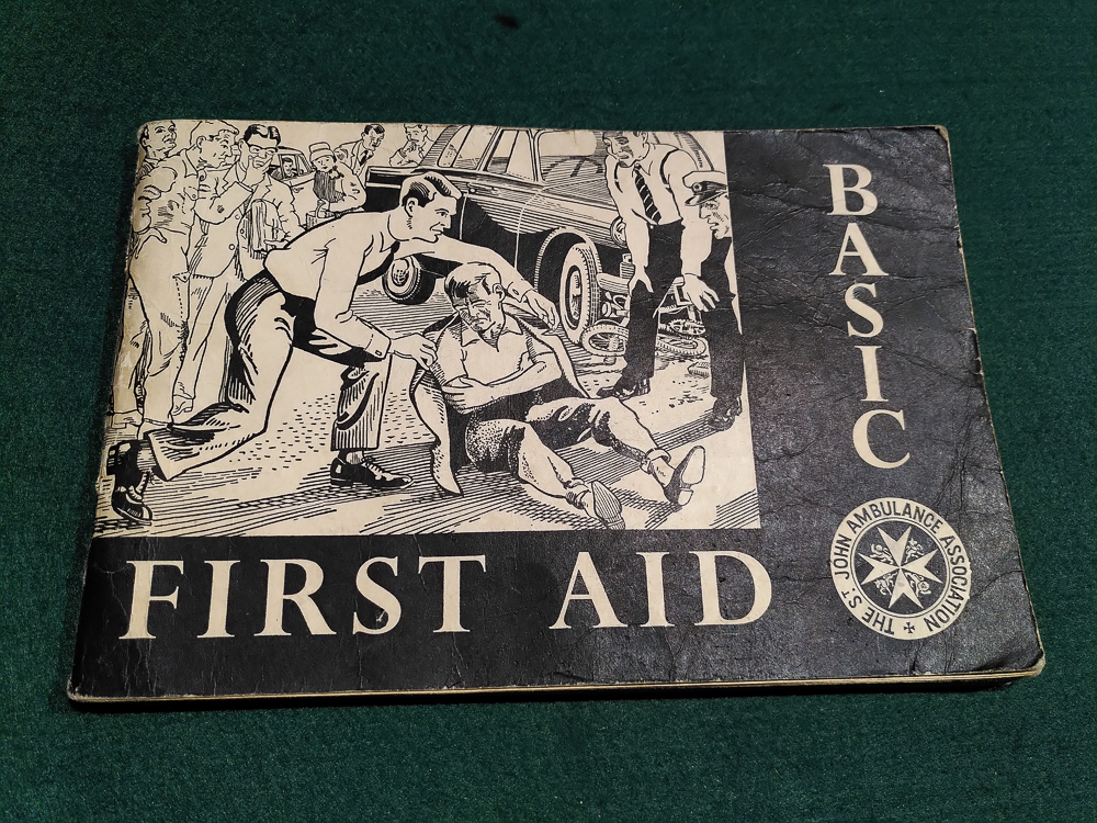 first aid cover of book
