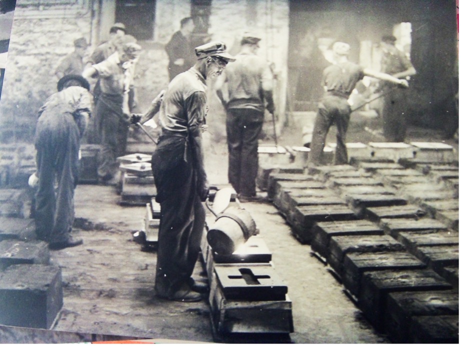 Foundry workers