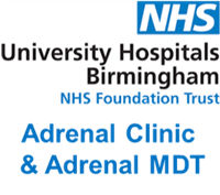 University Hospitals Birmingham Adrenal Clinic and Adrenal MDT logo