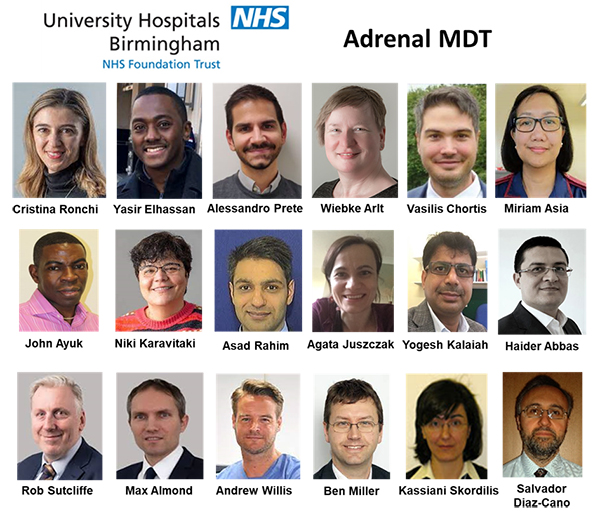 Adrenal Centre of Excellence team