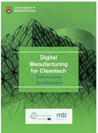 Digital Manufacturing for Cleantech Report Cover