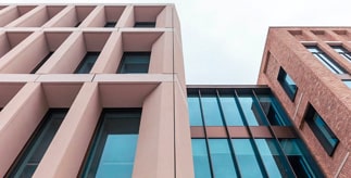 Exterior of the University of Birmingham's new Engineering Building