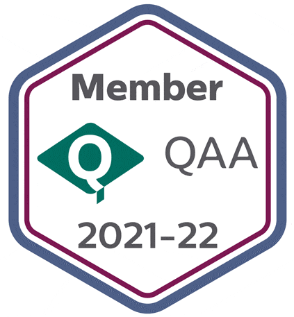 QAA membership badge 2021-22