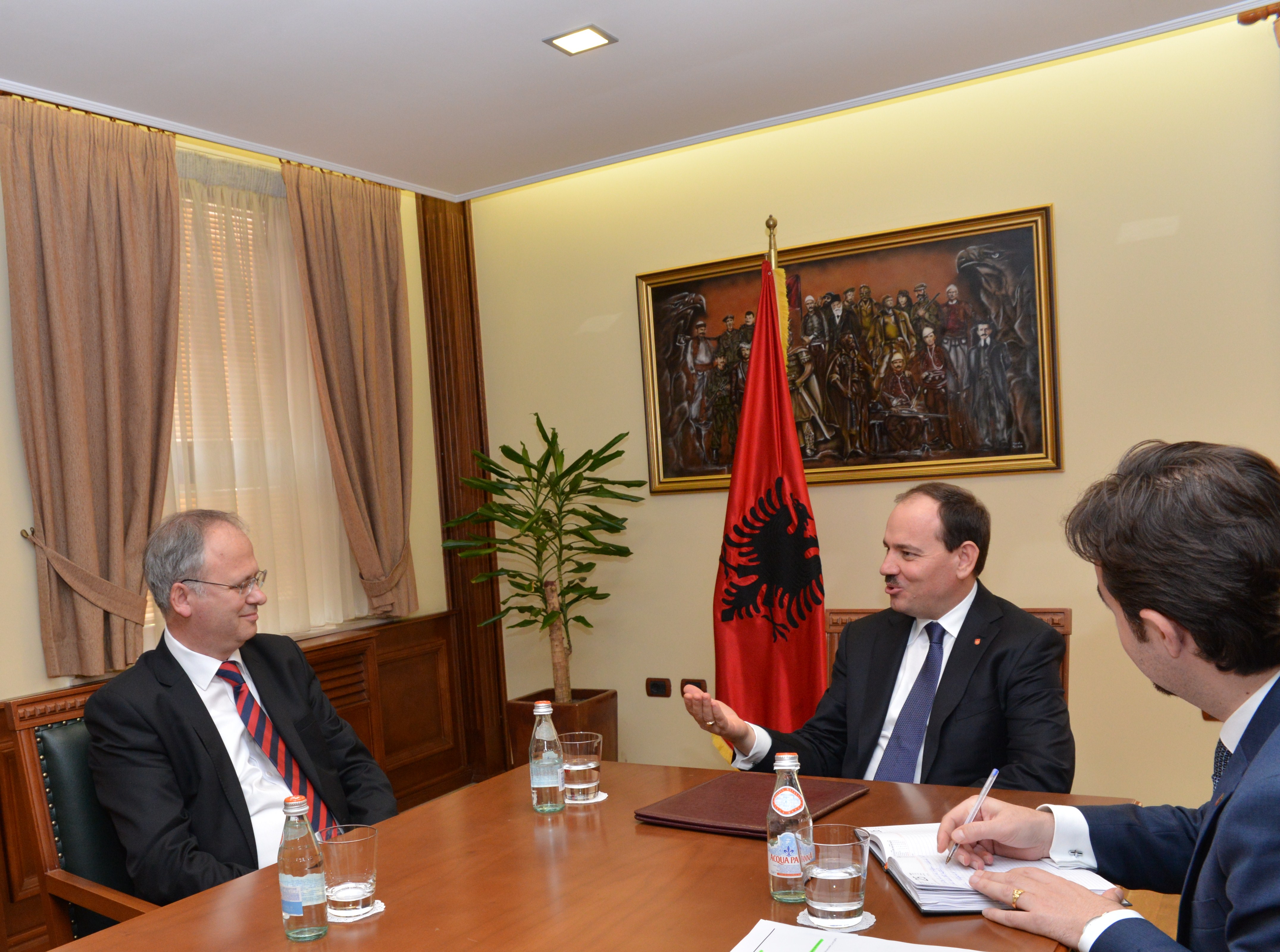 Gezim-Alpion---with-the-President-of-Albania---1