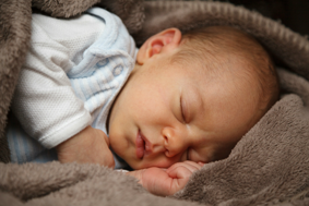 Sleeping baby photograph