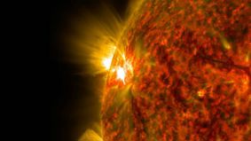 Image of a solar flare (NASA/SDO)
