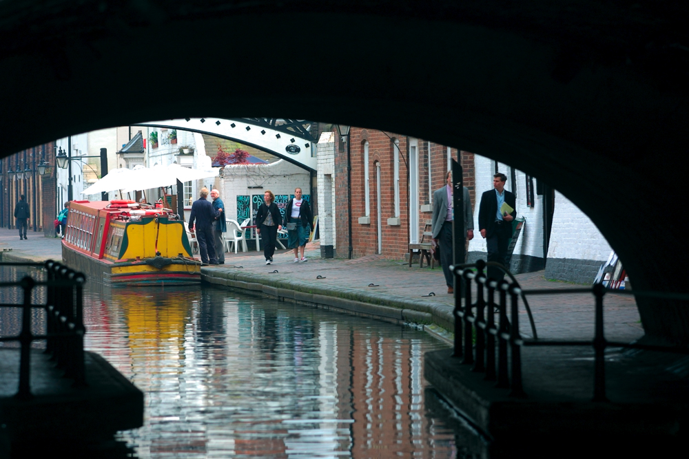 Canal in Birmingham