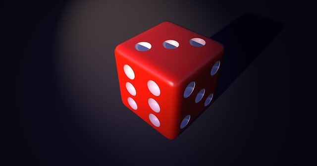 Cube for gambling