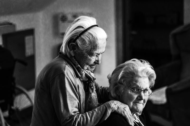 Women in care home