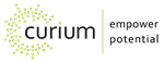 A corporate logo for Curium Solutions