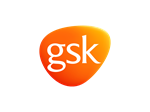 A corporate logo for GSK