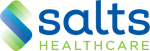 A corporate logo for Salts Healthcare