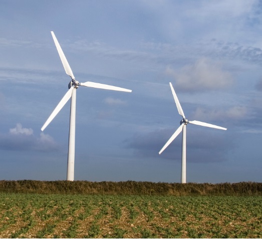 The new system uses wind turbines to keep the grid stable