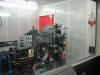 A view of the HCCI supercharged V6 room