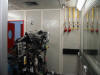 A view of the HCCI supercharged V6 room