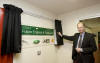 Pro Vice-Chancellor (Research and Knowledge Transfer), Professor Mike Cruise, opens the new Future Engines and Fuels Laboratory.