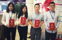 MSc students win award in China